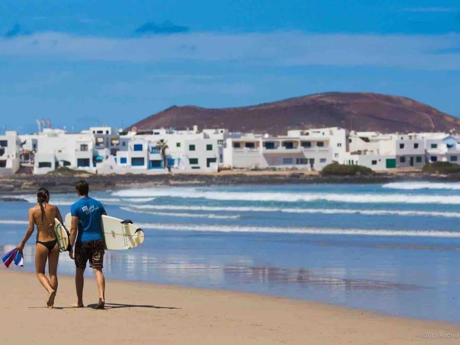 Famara, Apto. En Zona Tranquila A 200M Del Mar. Apartman Kültér fotó